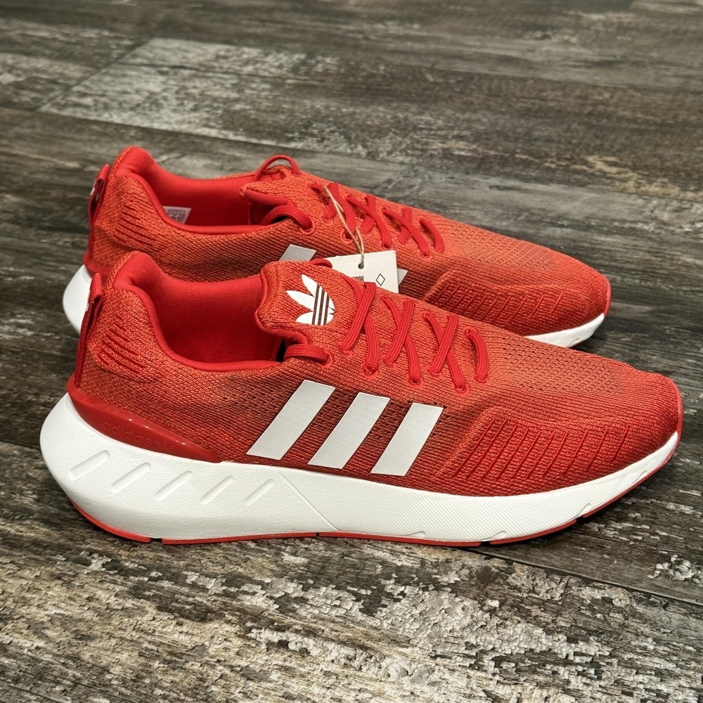 Adidas Swift Run 22 Shoes Mens Size 9 Knit Athletic GZ3497 Sneakers Gym NEW - Picture 8 of 12